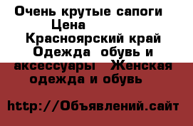 Очень крутые сапоги › Цена ­ 3 000 - Красноярский край Одежда, обувь и аксессуары » Женская одежда и обувь   